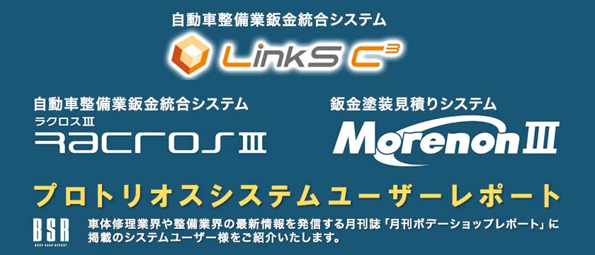 プロトリオスシステムユーザーレポート