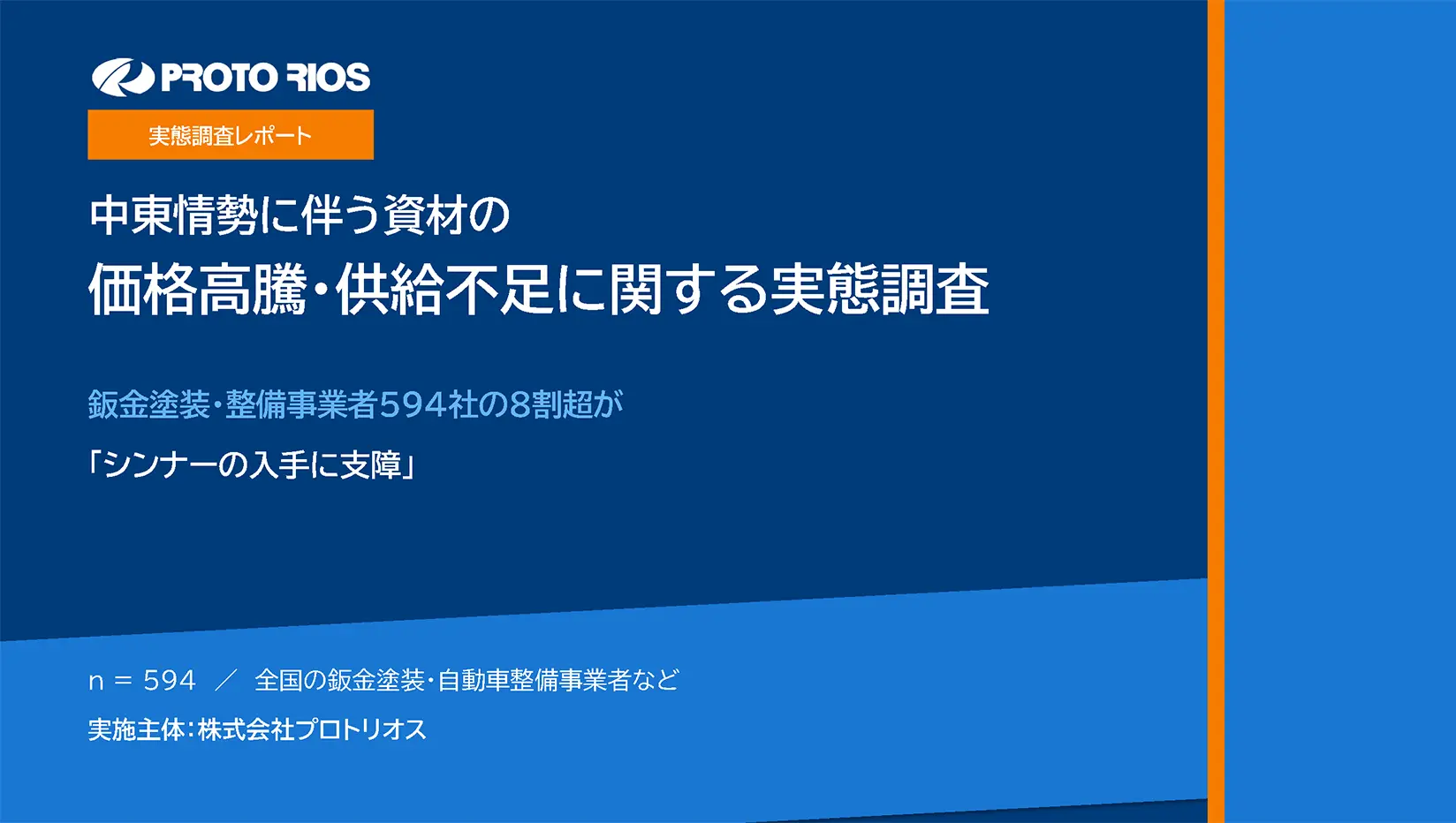 BSRwebで公開中：実態調査レポート「中東情勢に伴う資材の価格高騰・供給不足に関する実態調査」の画像