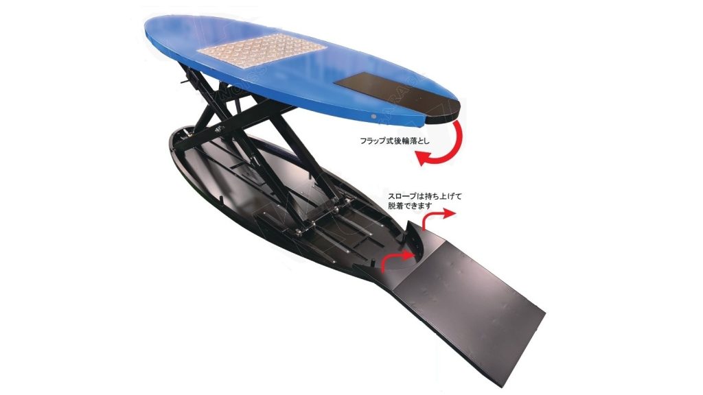 整備機器全般　バイクリフト「ZerO」