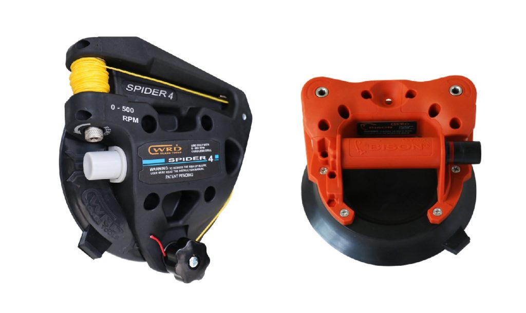 【次世代のガラス交換】1人でもスピーディーかつ安全に。内製化に適したガラス交換脱着システム「SPIDER 4M」＆「BISON」