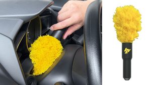 車内用ホコリ取りモップ