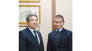 サンスターライン　落合副社長・関課長代理