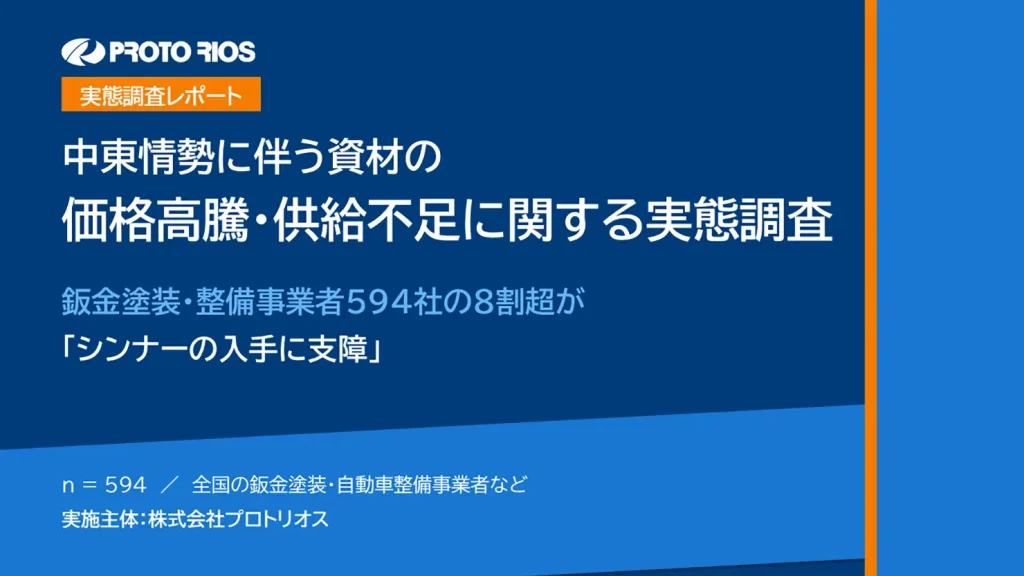 BSRwebで公開中：【実態調査レポート】「中東情勢に伴う資材の価格高騰・供給不足に関する実態調査」