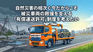 今だからこそ有償運送許可制度を考える