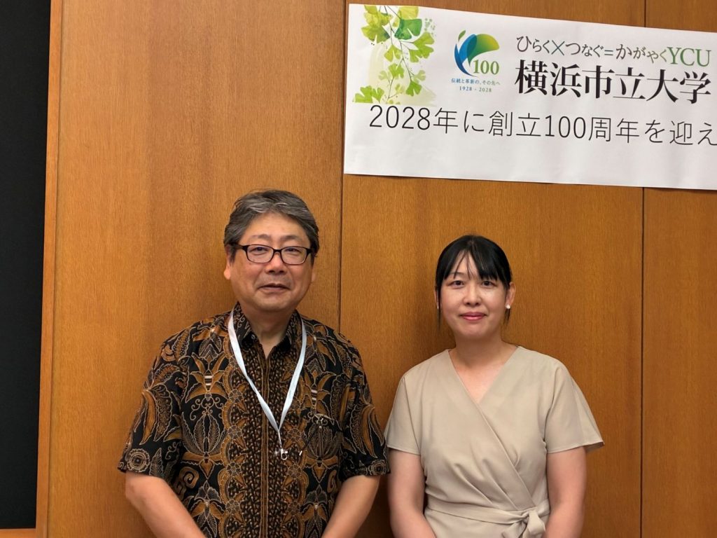 松井南氏(左)と共同研究者で慶應義塾大学助教の栗原恵美子氏