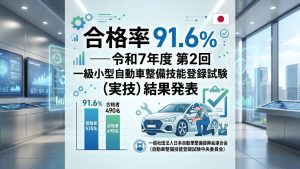 一級小型自動車整備技能登録試験