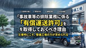 災害対応に有償運送許可