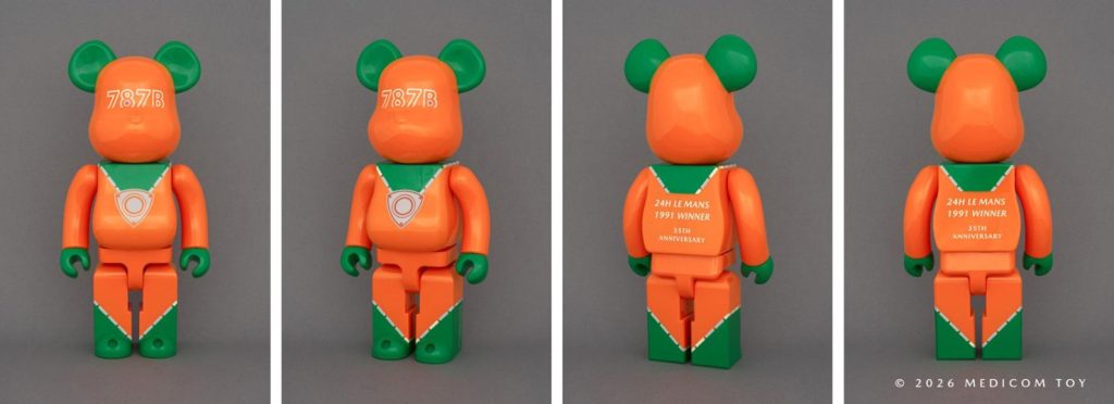 マツダがコラボ商品「BE@RBRICK × MAZDA 787B」の販売を開始 優勝35