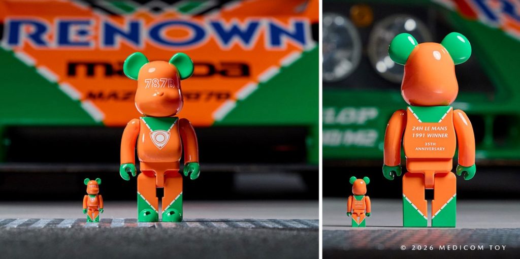 マツダがコラボ商品「BE@RBRICK × MAZDA 787B」の販売を開始 優勝35