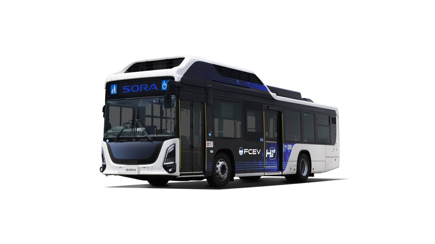 航続距離300km以上】トヨタ、新型燃料電池路線バス「SORA」発売—いすゞ